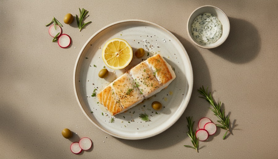 Baked Halibut