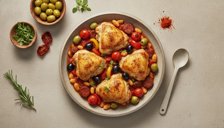 Easy Spanish Chicken
