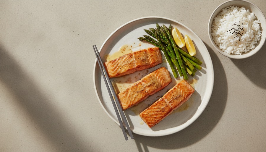Miso Glazed Salmon