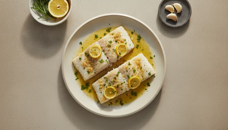 Garlic Butter Cod