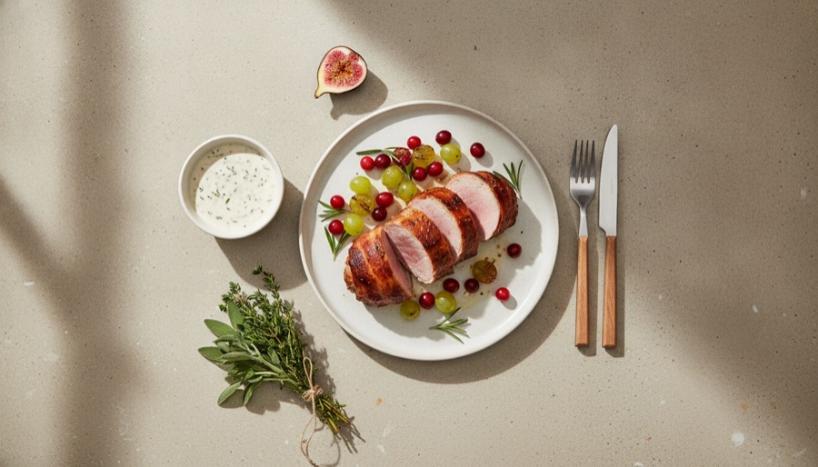 Bacon-Wrapped Pork Tenderloin
