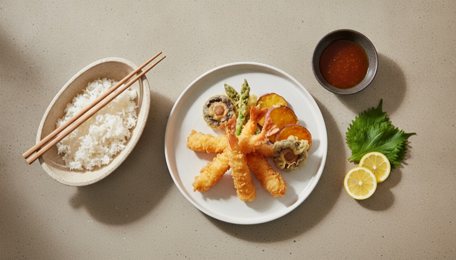 Shrimp Tempura Dinner