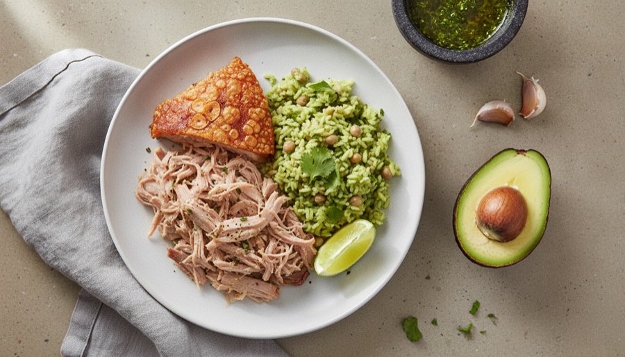 Pernil (Puerto Rican Roast Pork Shoulder)