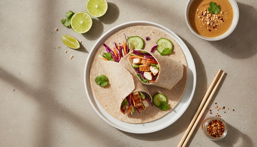 Thai Chicken Wrap