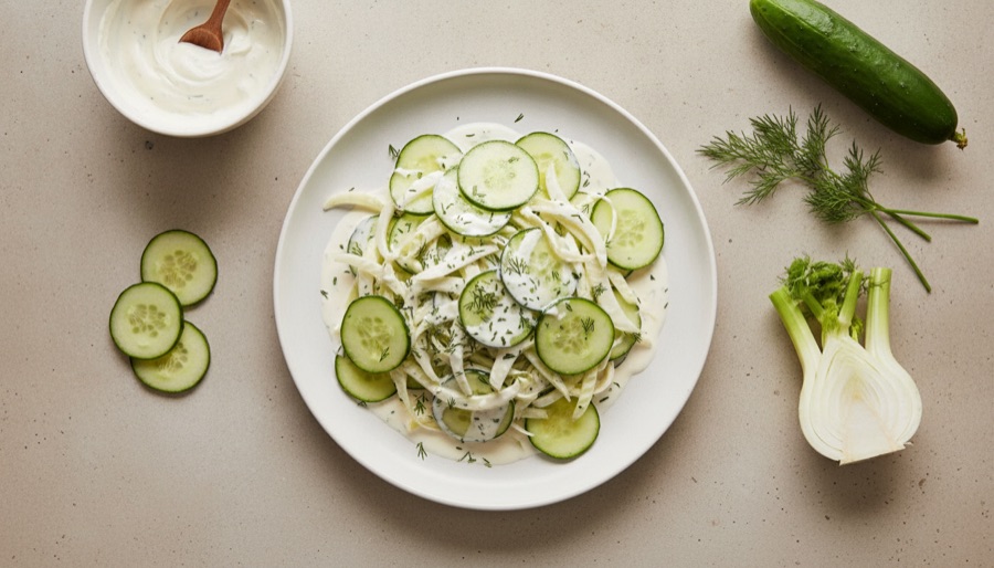 Cucumber & Fennel Salad