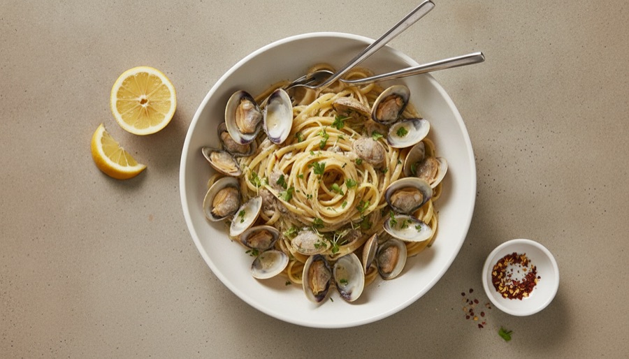 Linguine with Clam Sauce