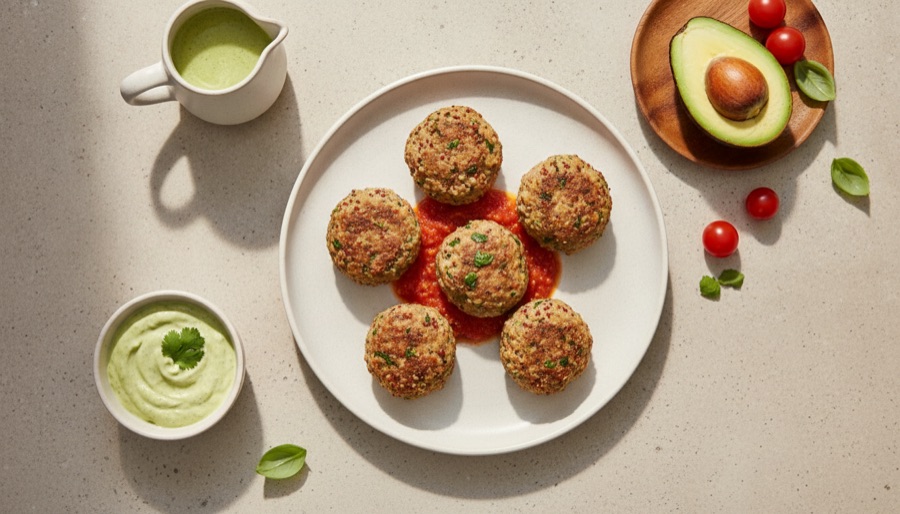 Ground Turkey and Quinoa Meatballs