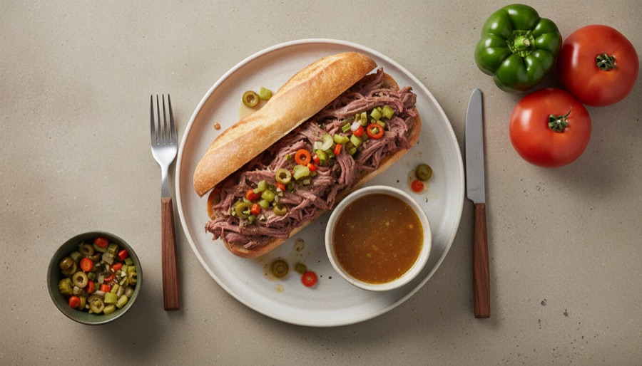 Italian Beef Sandwich