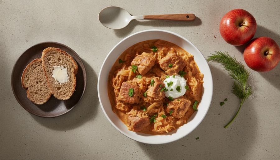 Pork & Sauerkraut Goulash