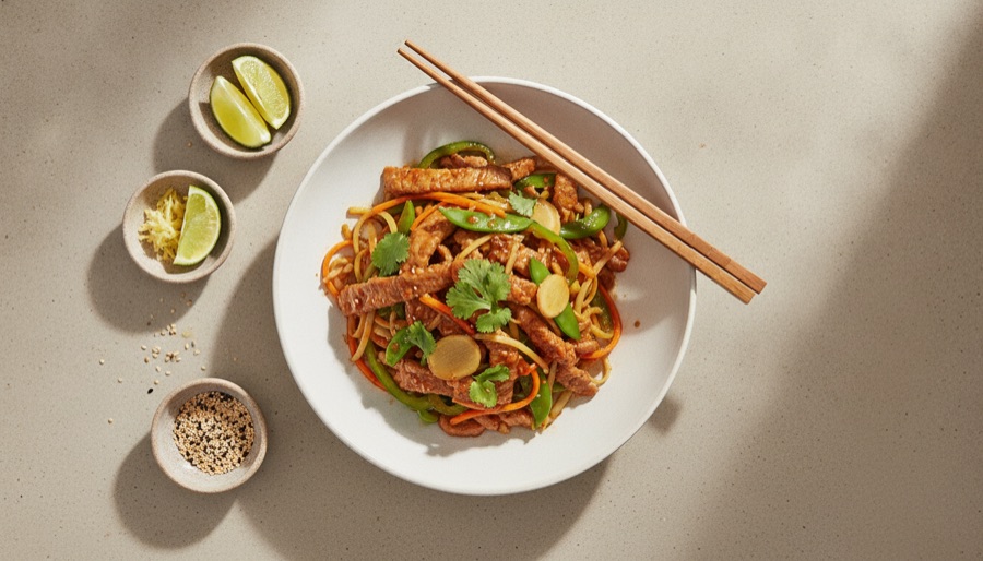 Ginger Pork Stir-fry