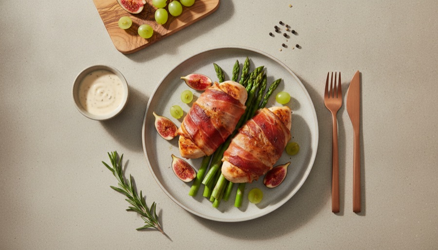 Prosciutto Wrapped Chicken