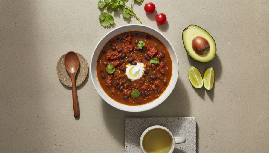 Chorizo and Black Bean Soup