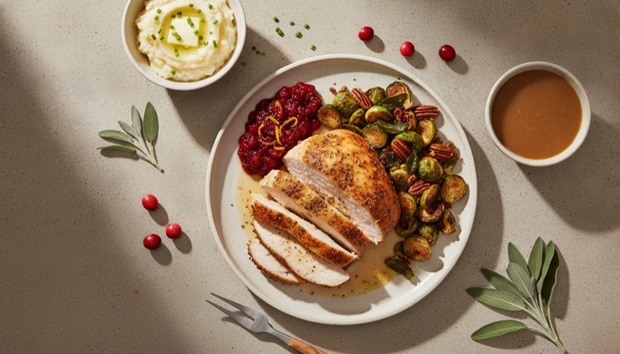 Roast Turkey Breast Dinner