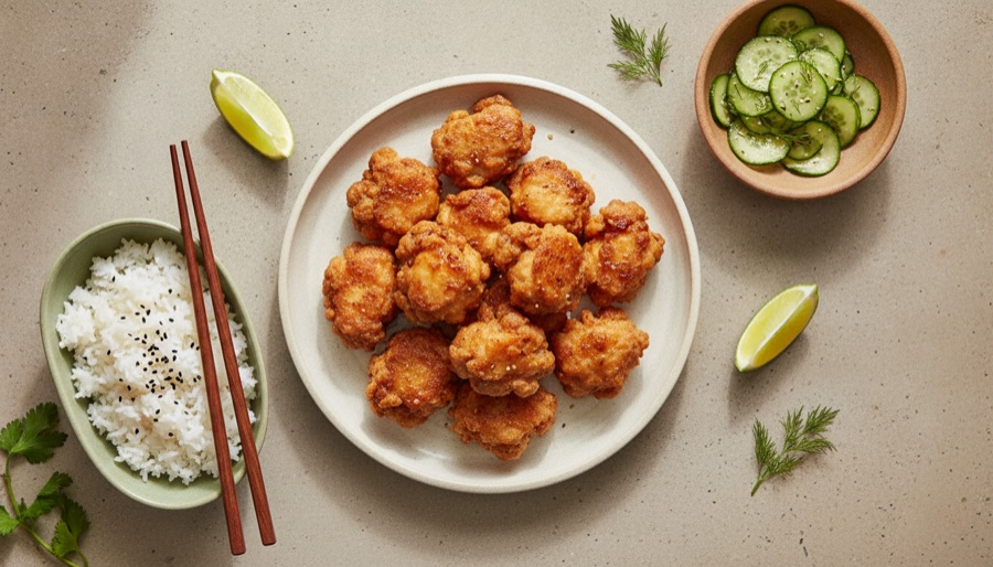 Chicken Karaage Dinner