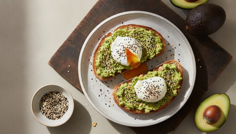 Avocado Toast with Eggs
