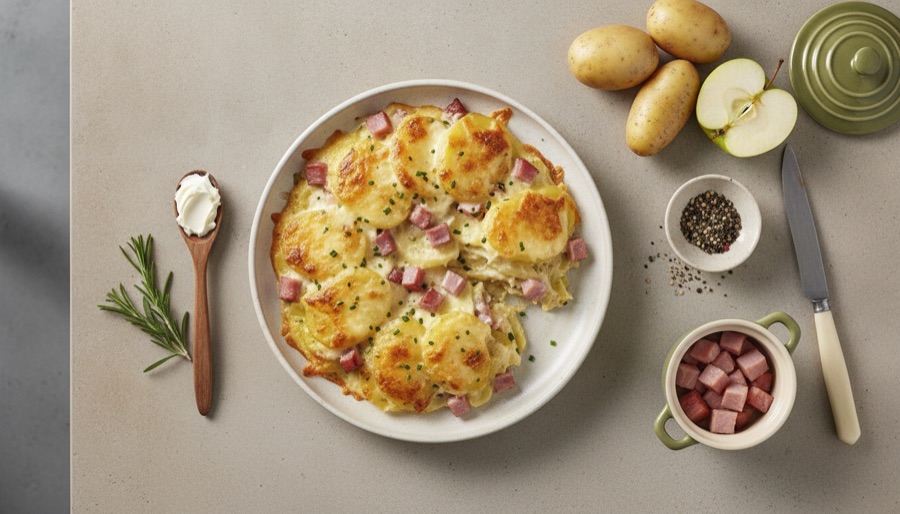 Ham and Scalloped Potatoes