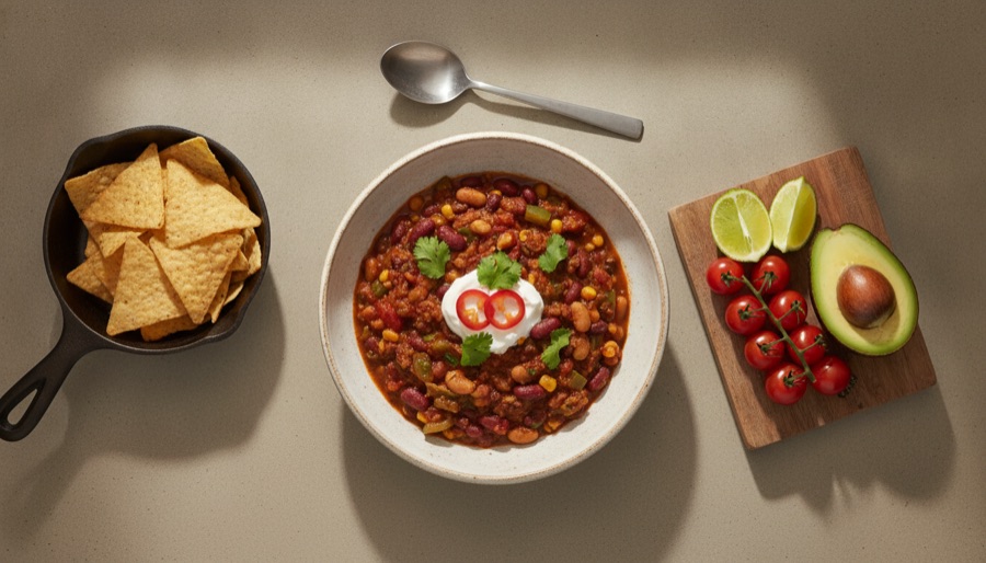 Three-Bean Chili