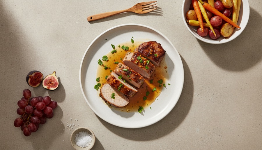 Glazed Pork Tenderloin