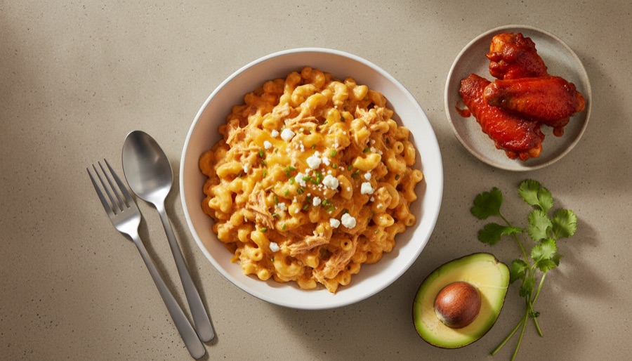 Buffalo Chicken Mac and Cheese