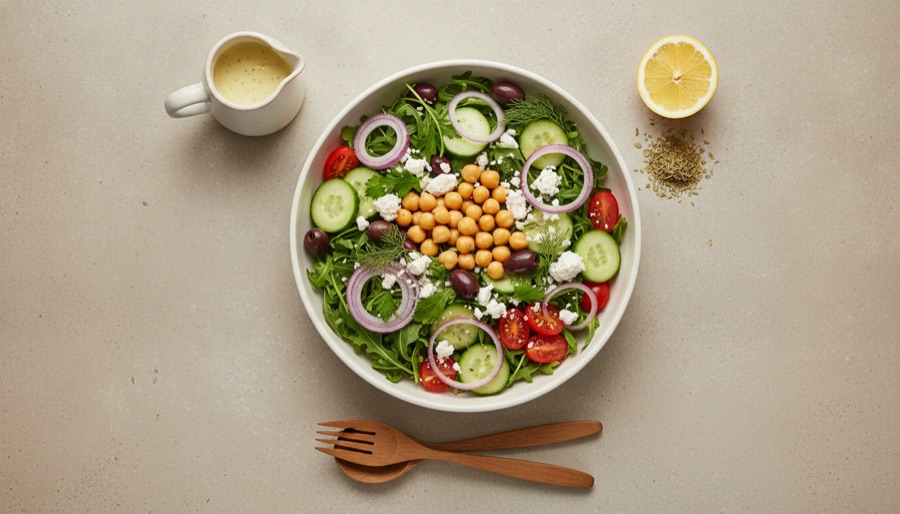 Greek Vegetarian Bowl