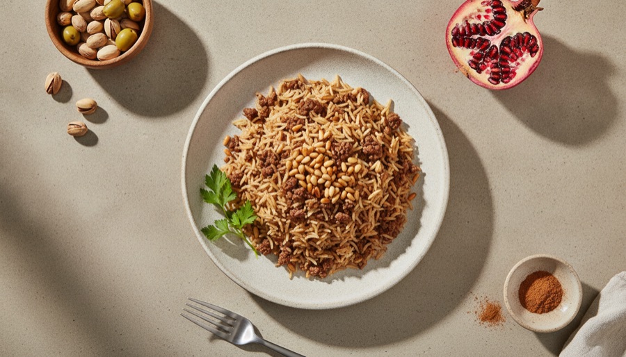 Syrian Rice with Meat