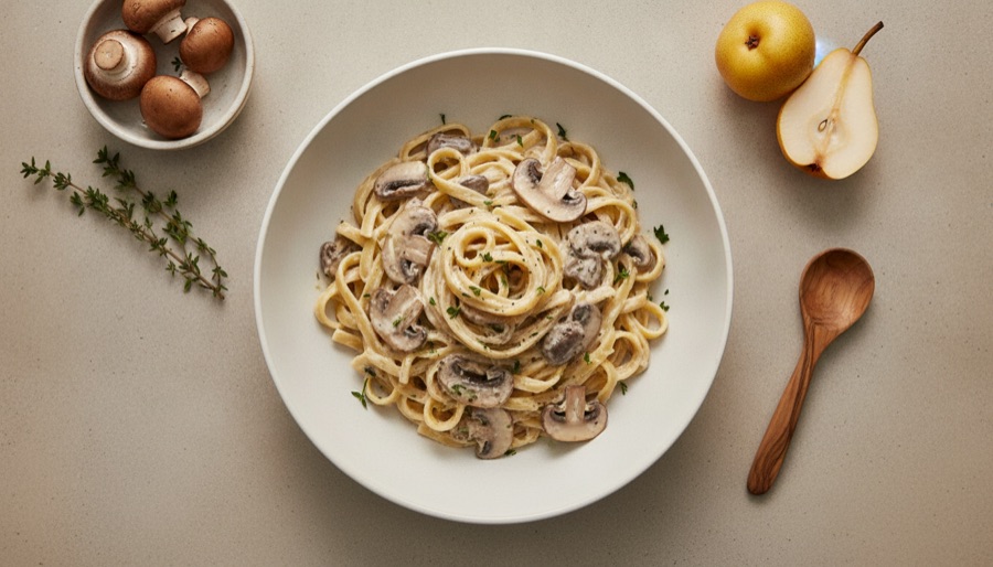 Creamy Mushroom Pasta