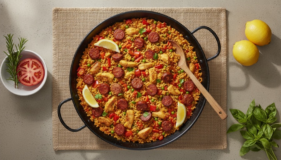 Chorizo Paella
