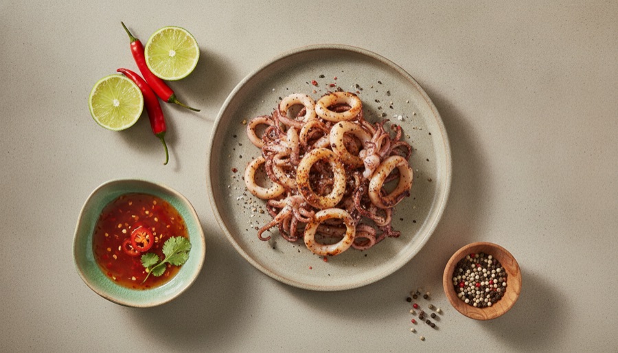 Quick Salt & Pepper Squid