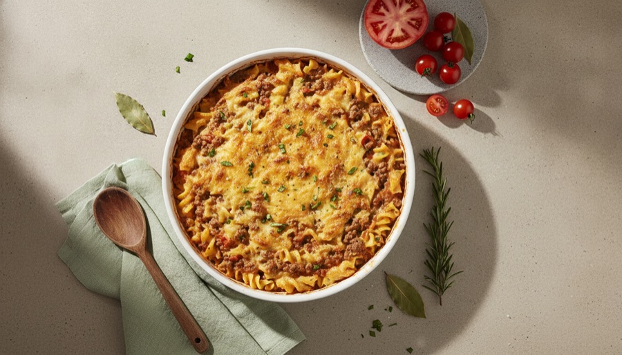 Beef and Noodle Casserole