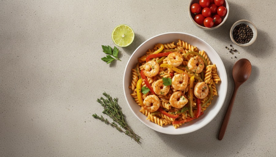 Cajun Shrimp Pasta