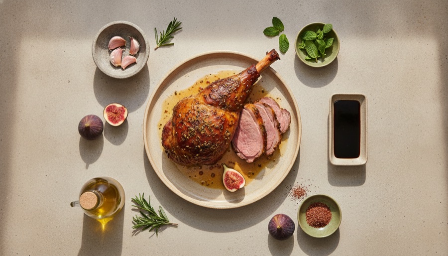 Armenian-Style Leg of Lamb