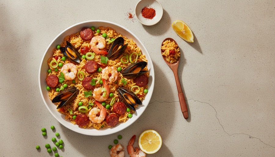 Seafood Rice