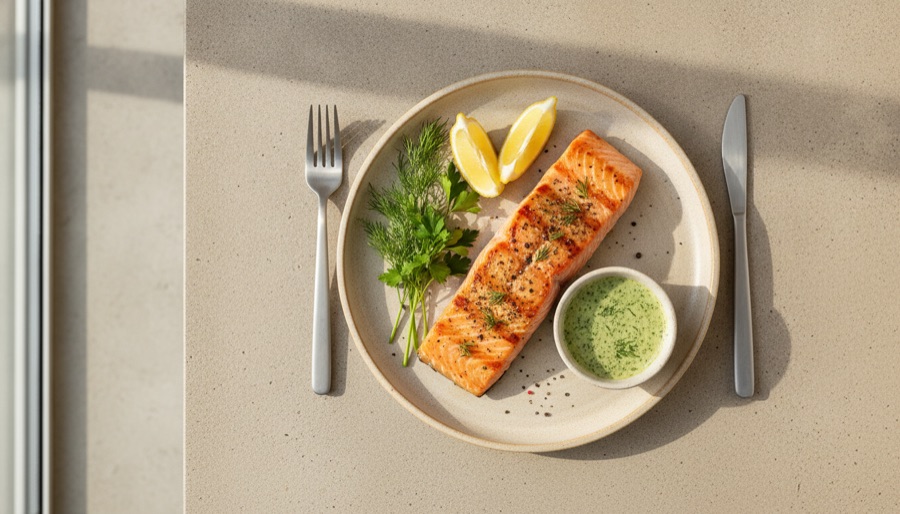 Grilled Salmon