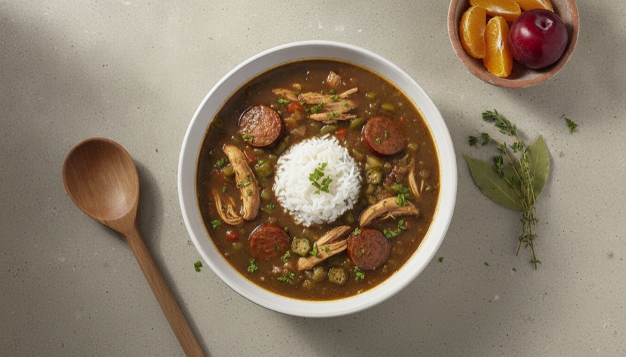 Chicken and Sausage Gumbo