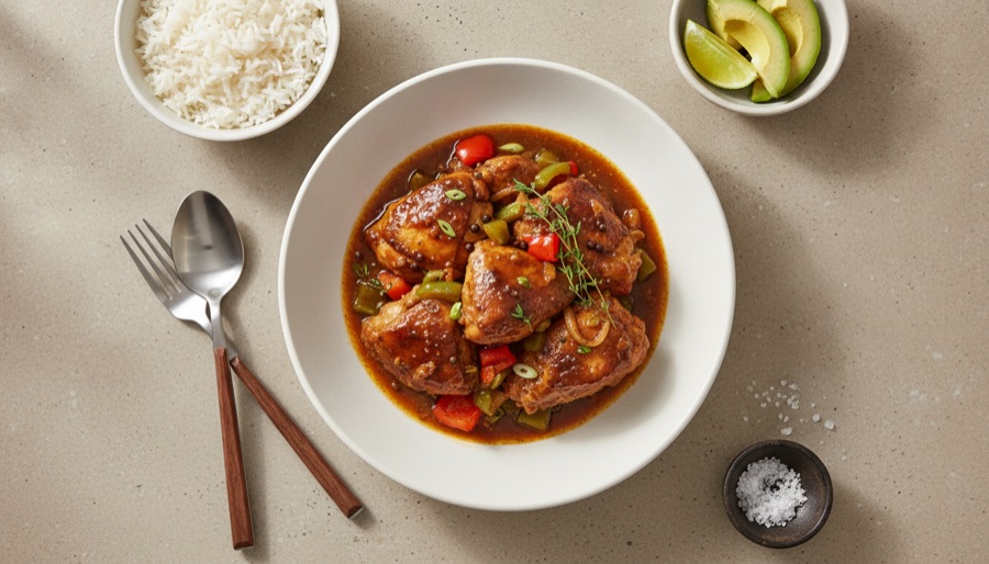 Brown Stew Chicken