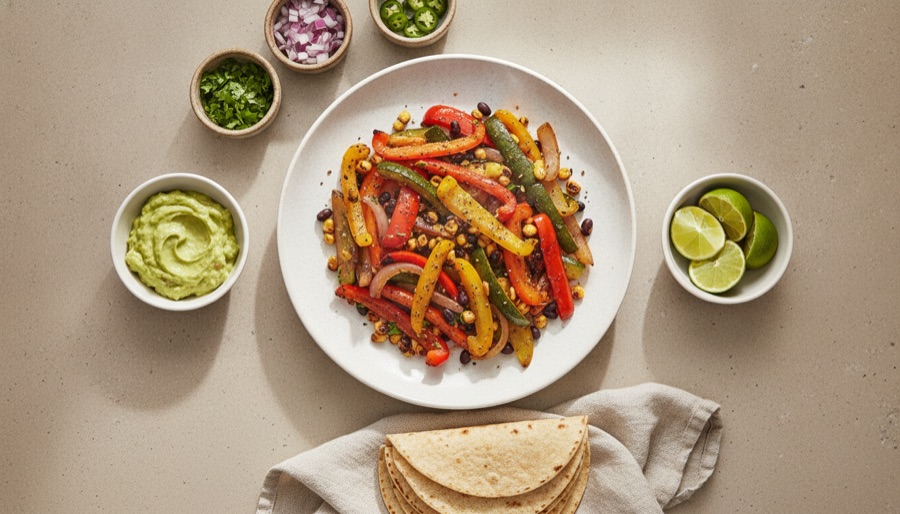 Vegetable Fajitas
