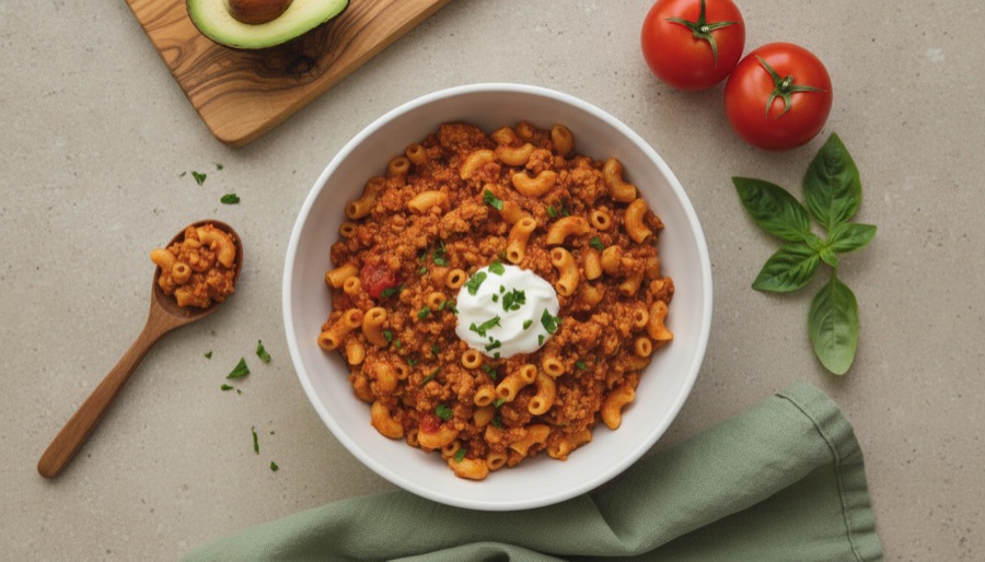 Ground Turkey Goulash