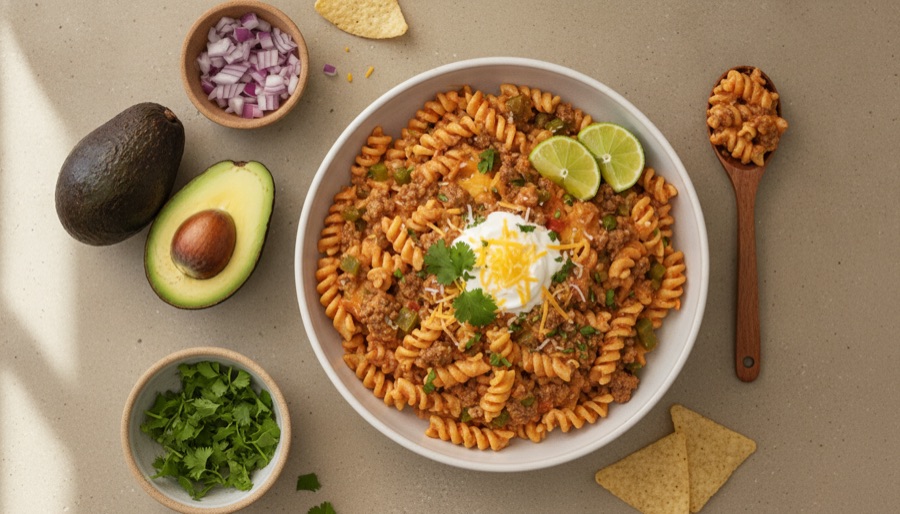 One-Pot Taco Pasta