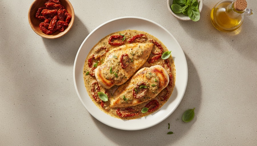 Sun-Dried Tomato Pesto Chicken