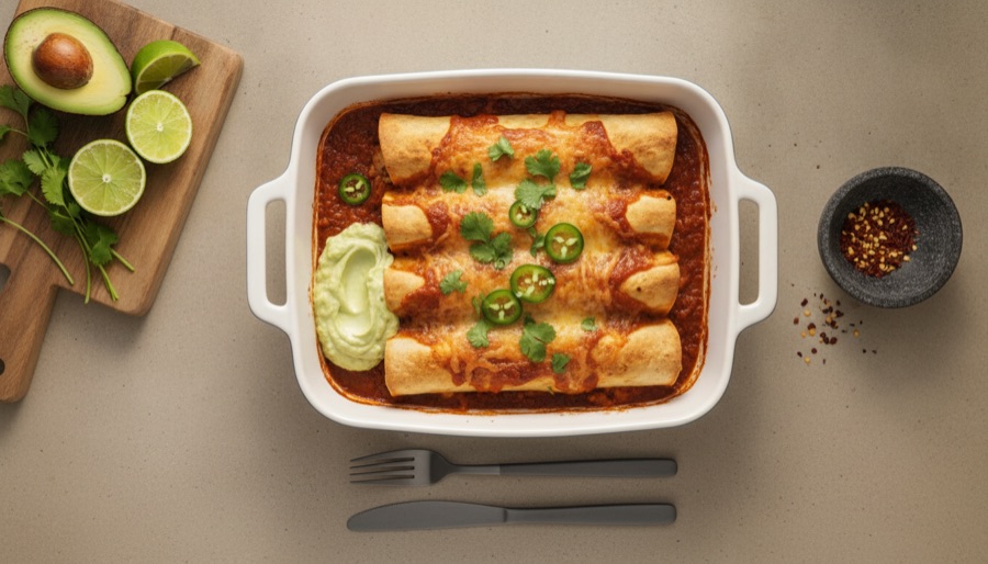 Turkey Enchiladas