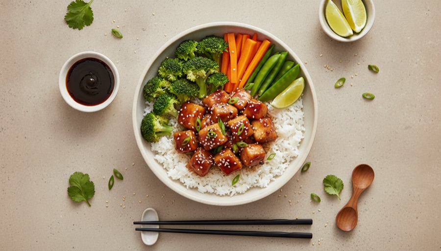 Chicken Teriyaki Bowl