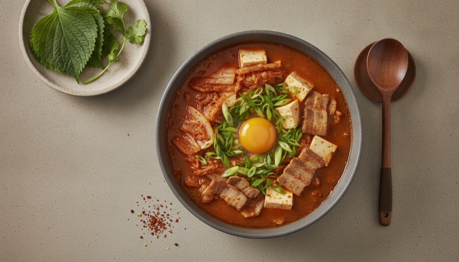 Kimchi Jjigae (Kimchi Stew)