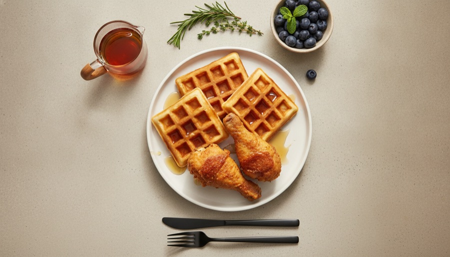Chicken and Waffles