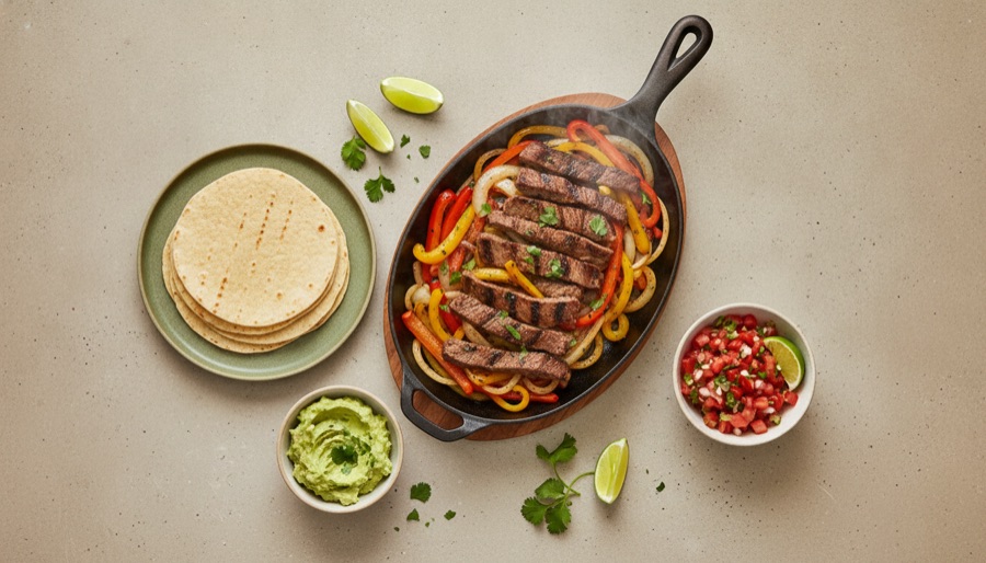 Steak Fajitas