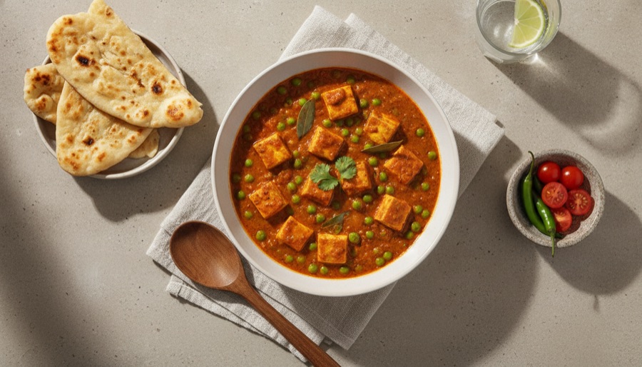 Matar Paneer