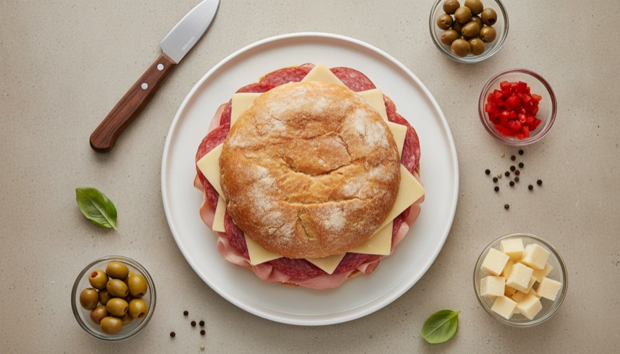 Muffuletta Sandwich