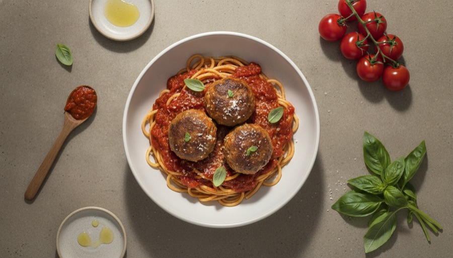 Spaghetti & Meatballs