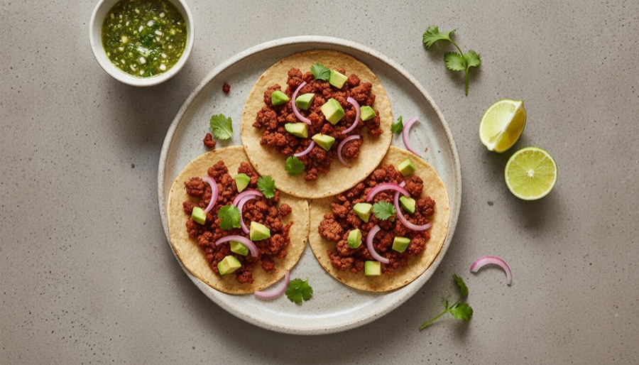 Soy Chorizo Tacos