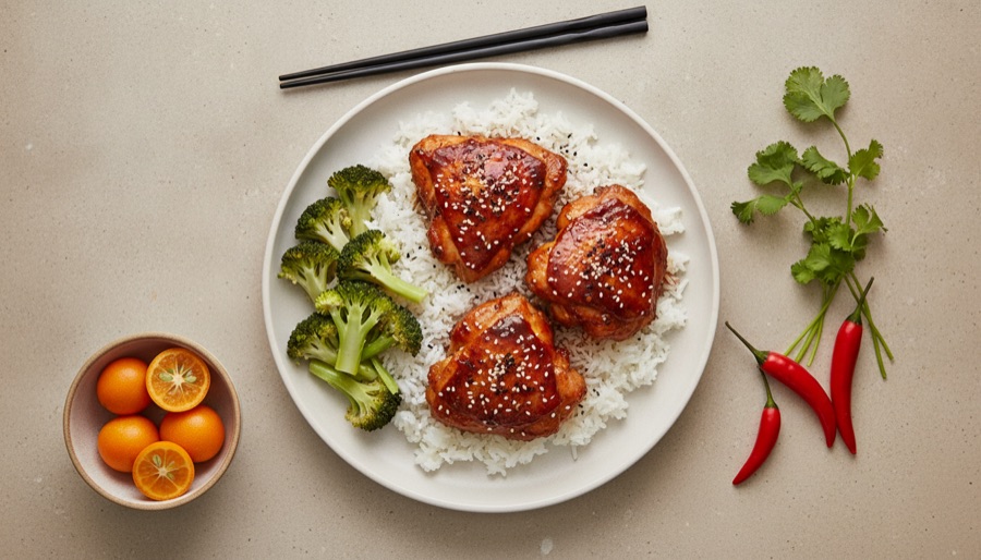 Gochujang-glazed Chicken
