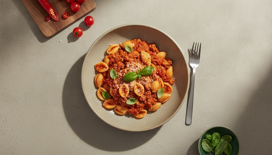 Spicy Sausage Pasta